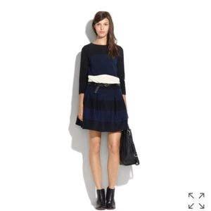 Madewell striped skirt